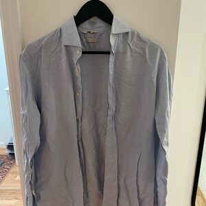 Suitsupply Light Blue Casual Button Down Shirt